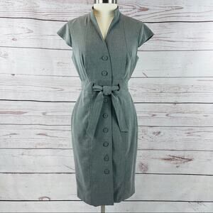 Calvin Klein grey button down belt size 10